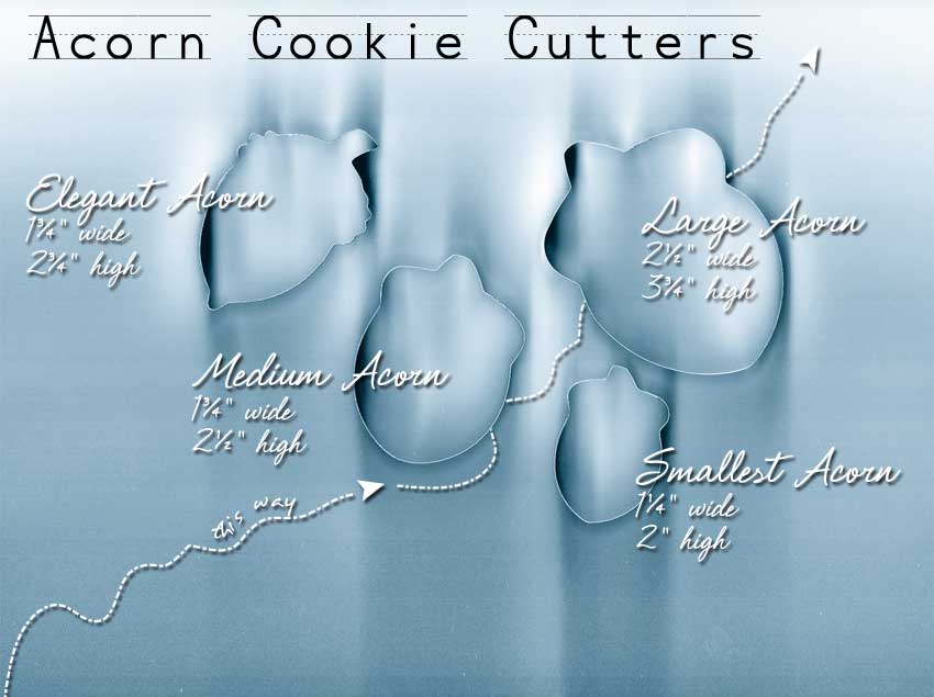 Acorn Cookie Cutters