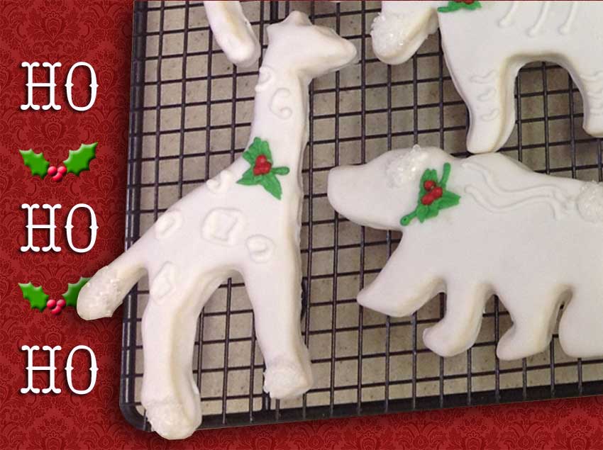 Christmas Animals Cookies