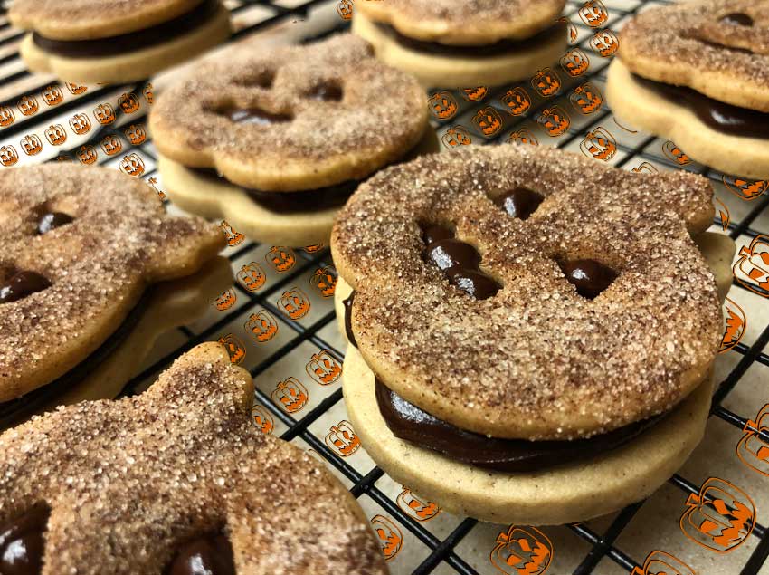 Chocolate-Filled Jack-O’-Lanterns