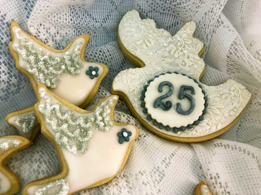 Silver Dove Cookies