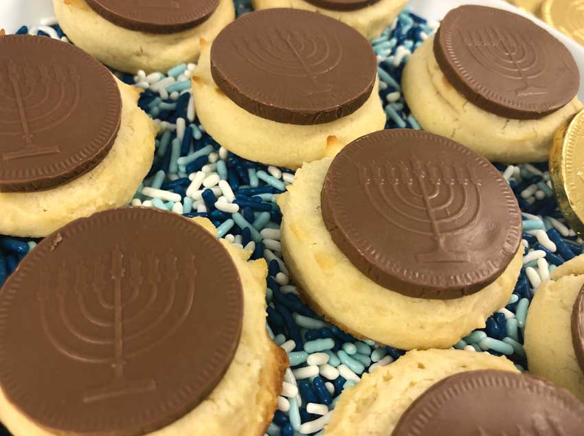 Hanukkah Gelt Cookies