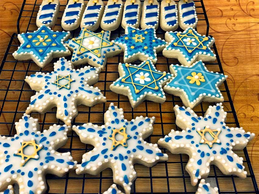 Hanukkah Cutout Cookies