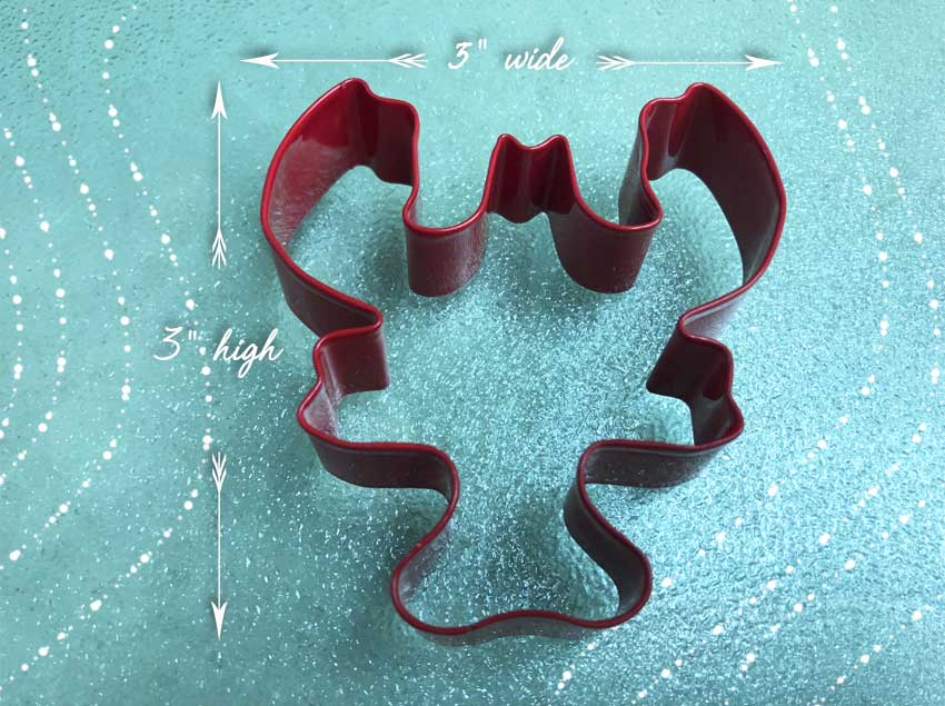 Lobster cookie cutter