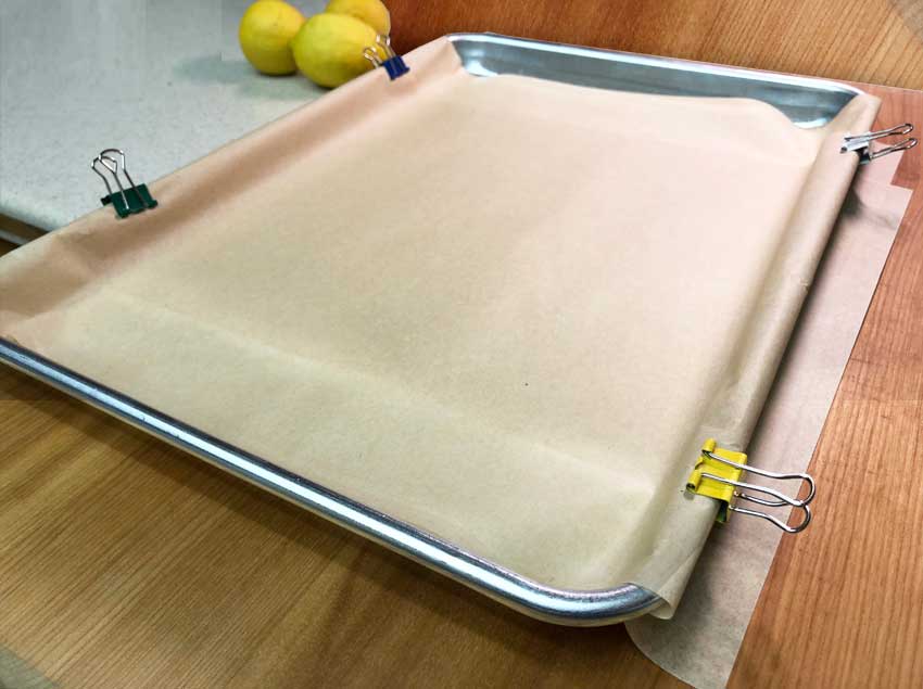 parchment paper sling