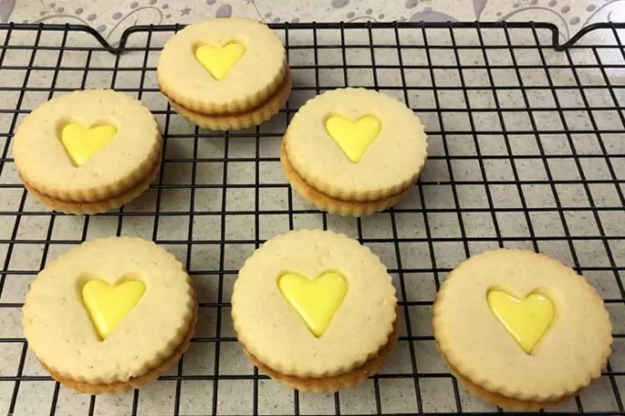 Lemon Sandwich Cookies