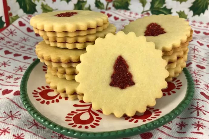 Raspberry-filled Sandwich Cookies