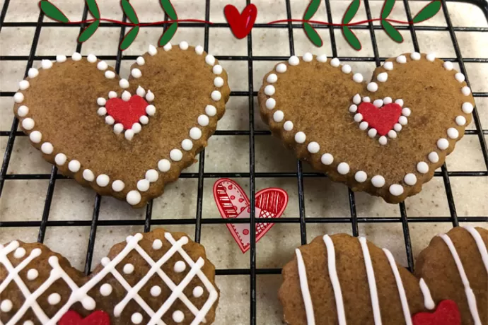 Gingerbread Valentines