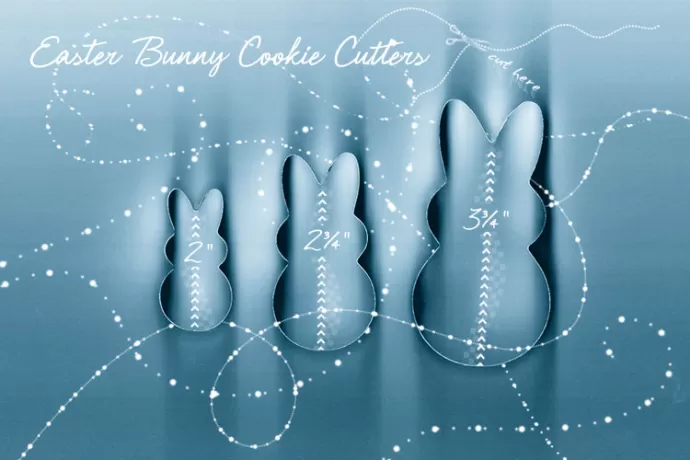 Easter Bunny Cookie Cutters