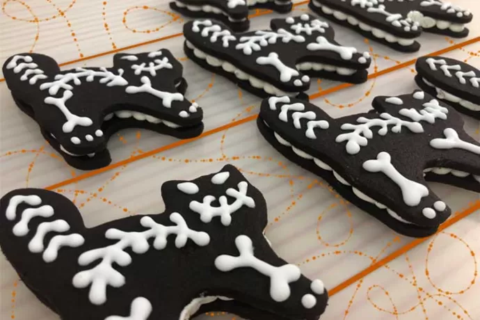 TKO Skeleton Cookies