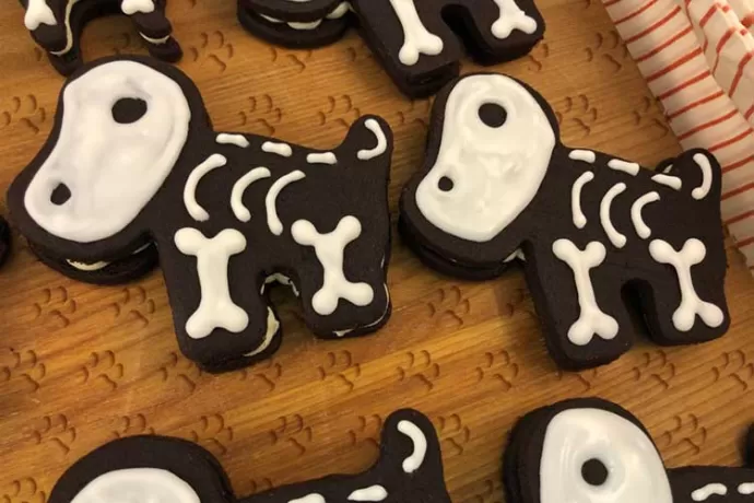 TKO Skeleton Cookies