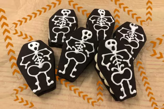 TKO Skeleton Cookies